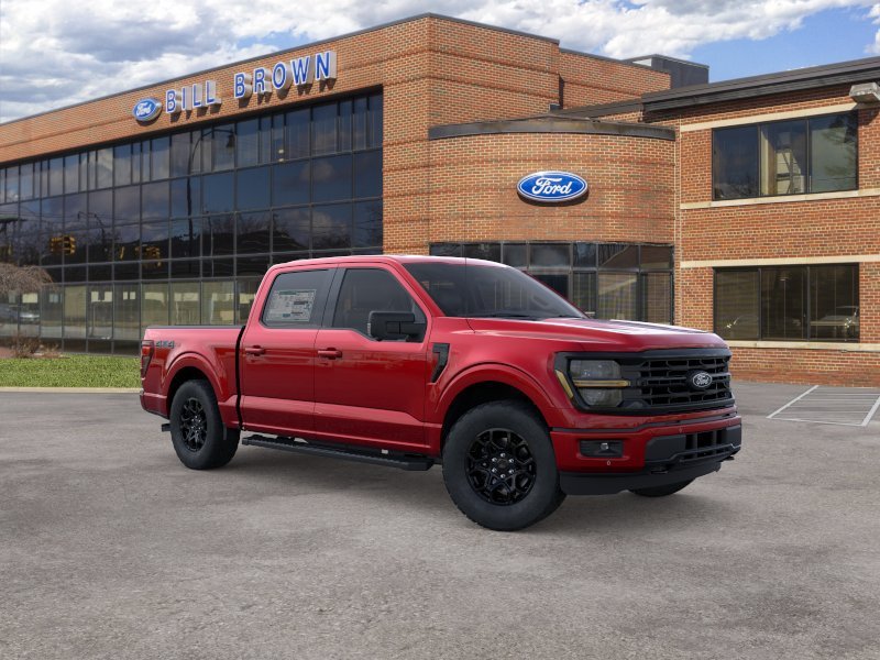 New 2026 Ruby Red Metallic Tinted Clearcoat Ford XLT image 7