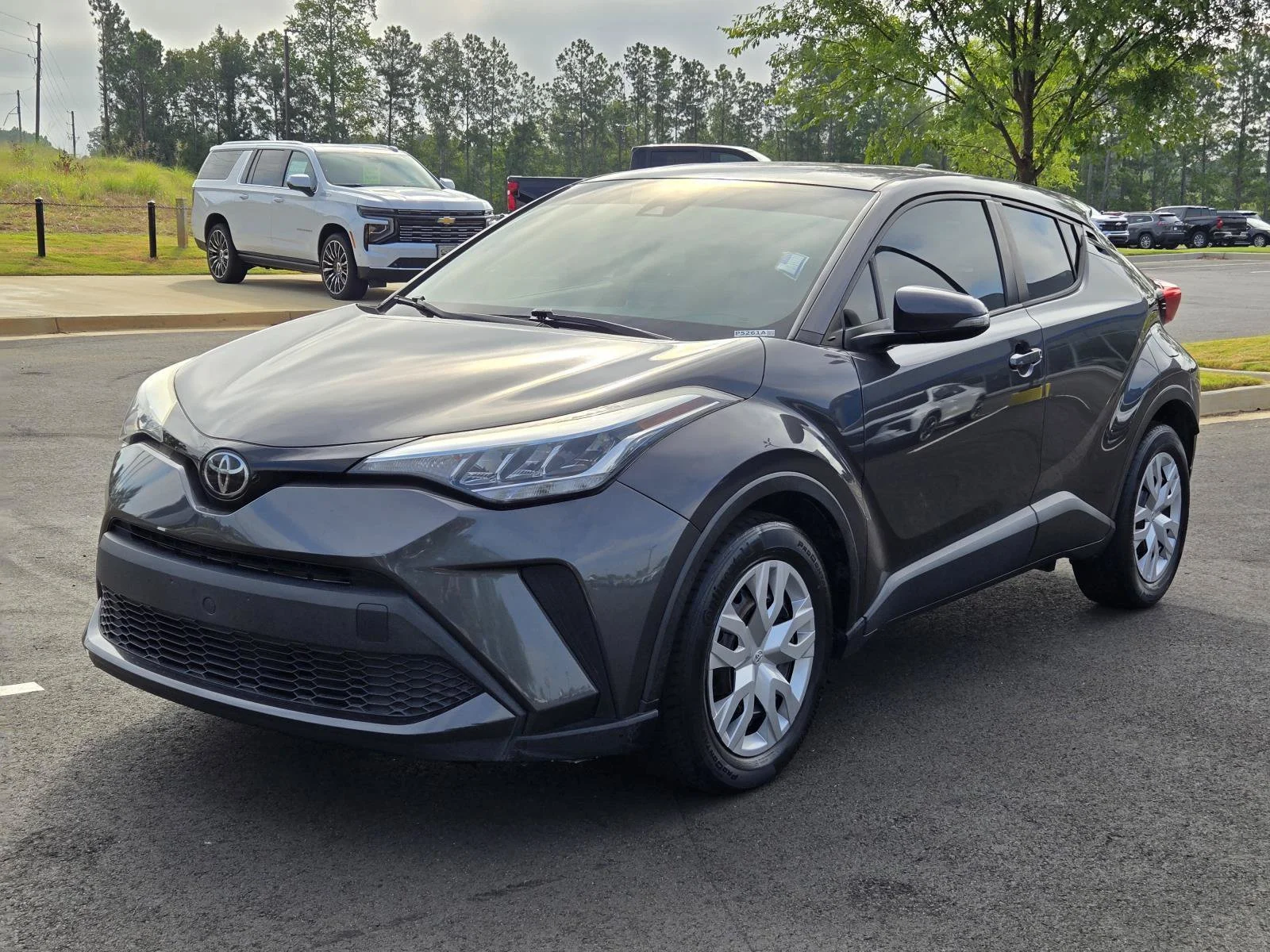 Used 2021 Gray Toyota LE image 3
