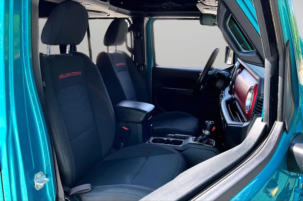 Certified Used 2020 Teal Jeep Rubicon image 22