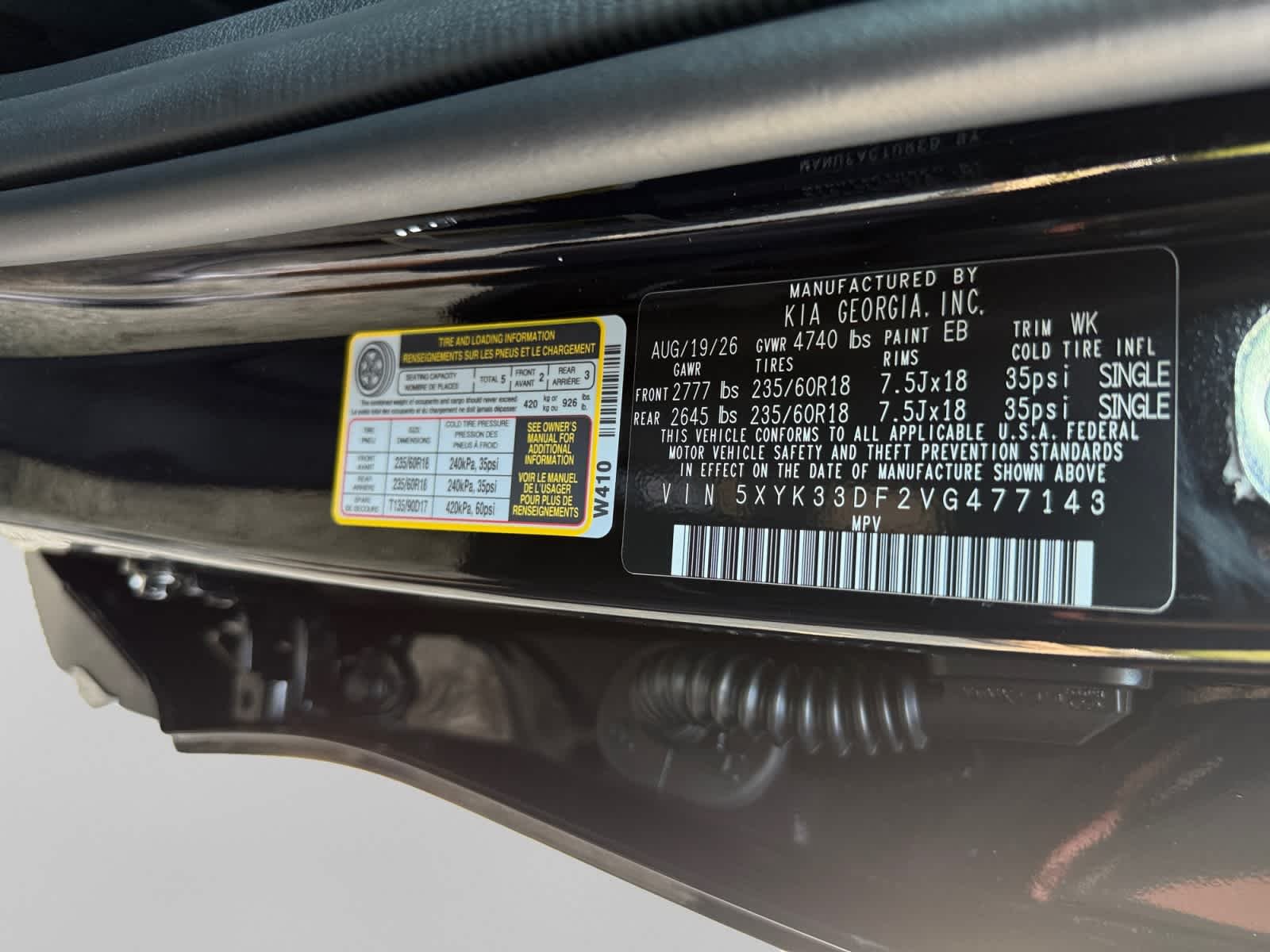 New 2027 Ebony Black Kia EX image 25