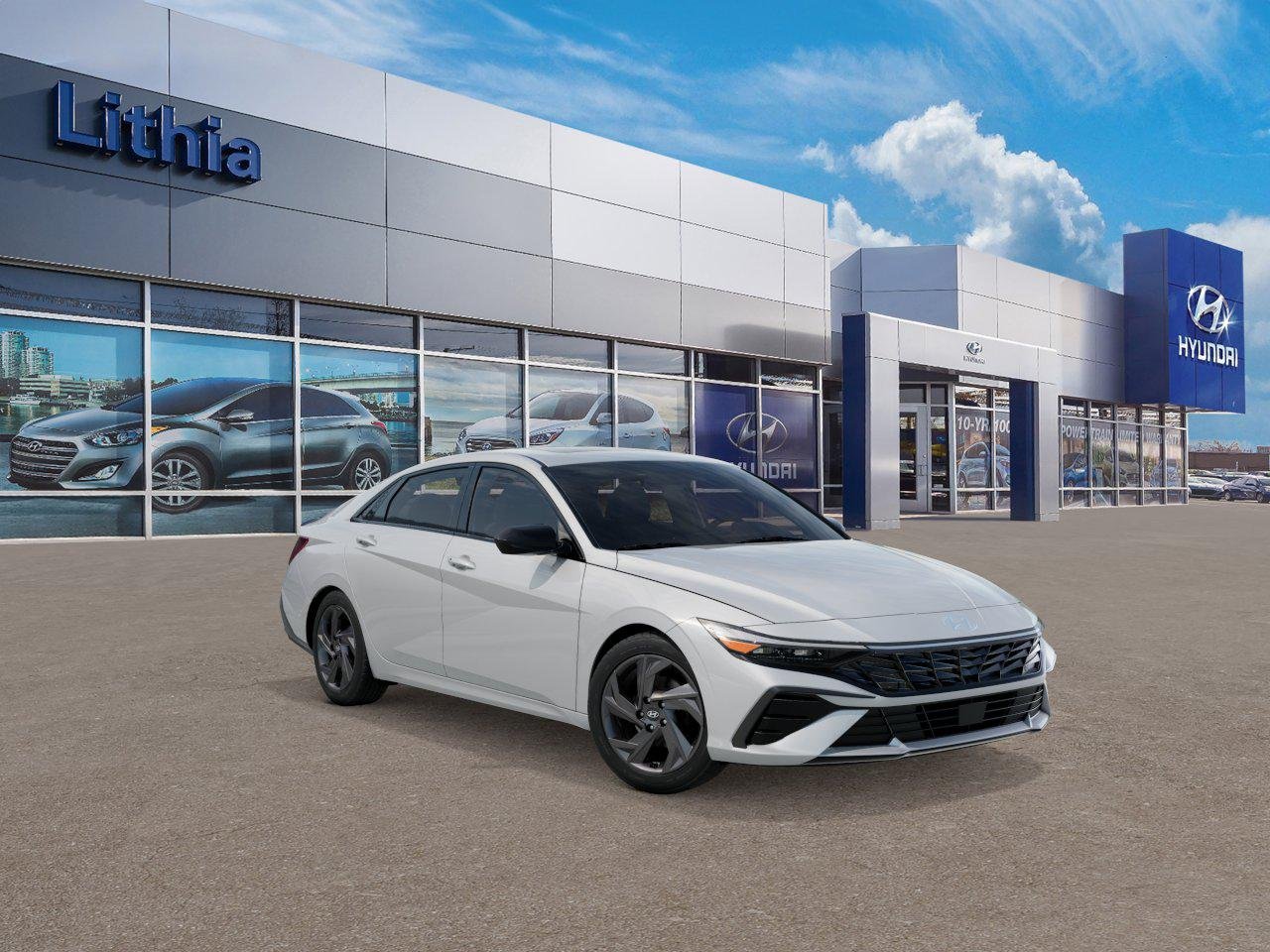 New 2026 Serenity White Hyundai SEL Sport Plus image 2