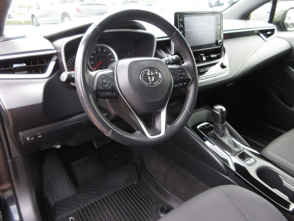Certified Used 2020 Midnight Black Metallic Toyota SE image 14