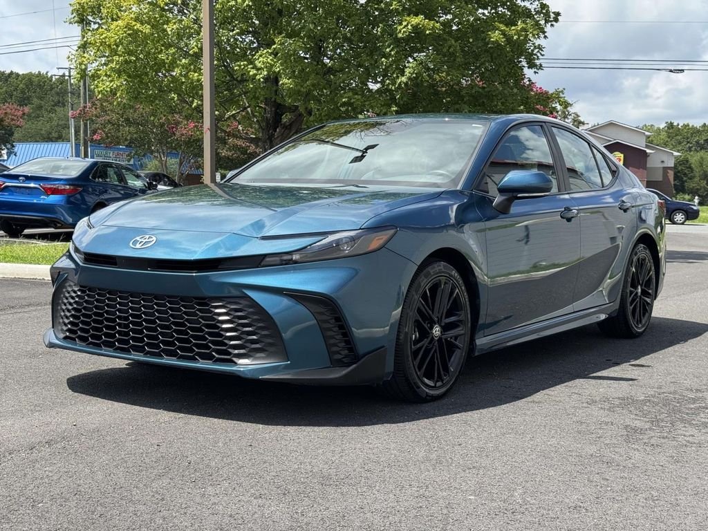 Used 2025 Blue Toyota SE image 24