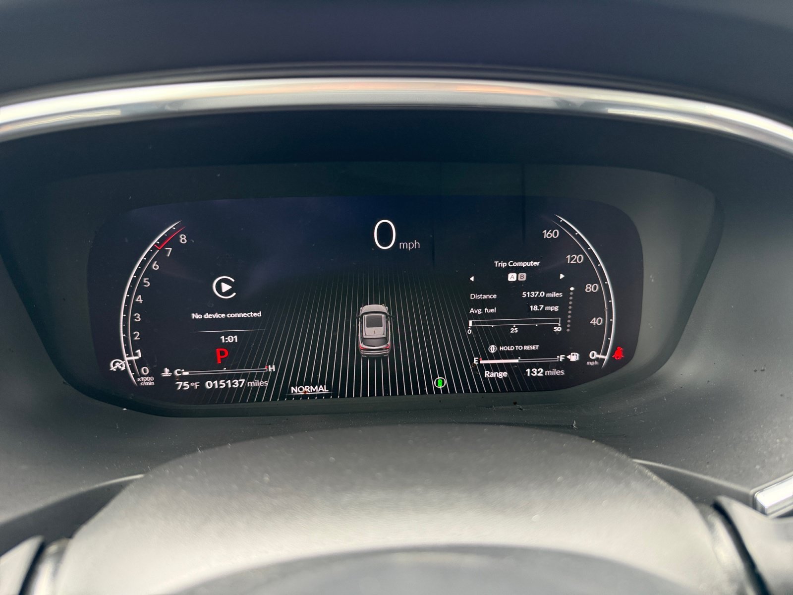 Used 2025 Liquid Carbon Metallic Acura Technology Package image 11