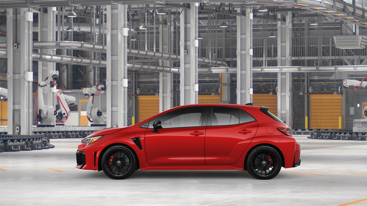 New 2026 Supersonic Red Toyota GR Corolla Premium Plus image 4