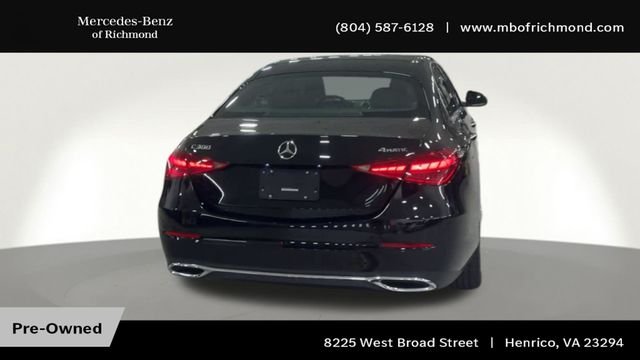 Certified Used 2023 Black Mercedes-Benz C 300 image 9