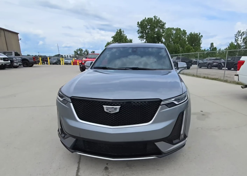 Used 2024 Silver Cadillac Sport image 2
