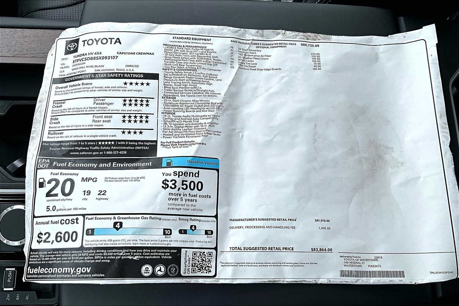 2025 Toyota Tundra Capstone - Photo 21