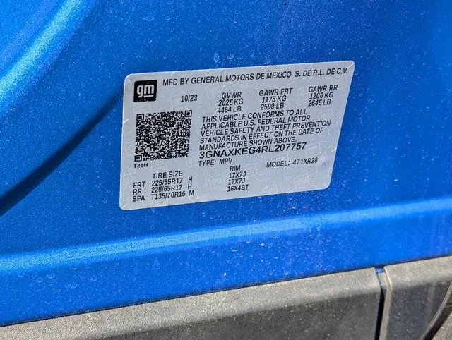 Used 2024 Blue Chevrolet LT image 20