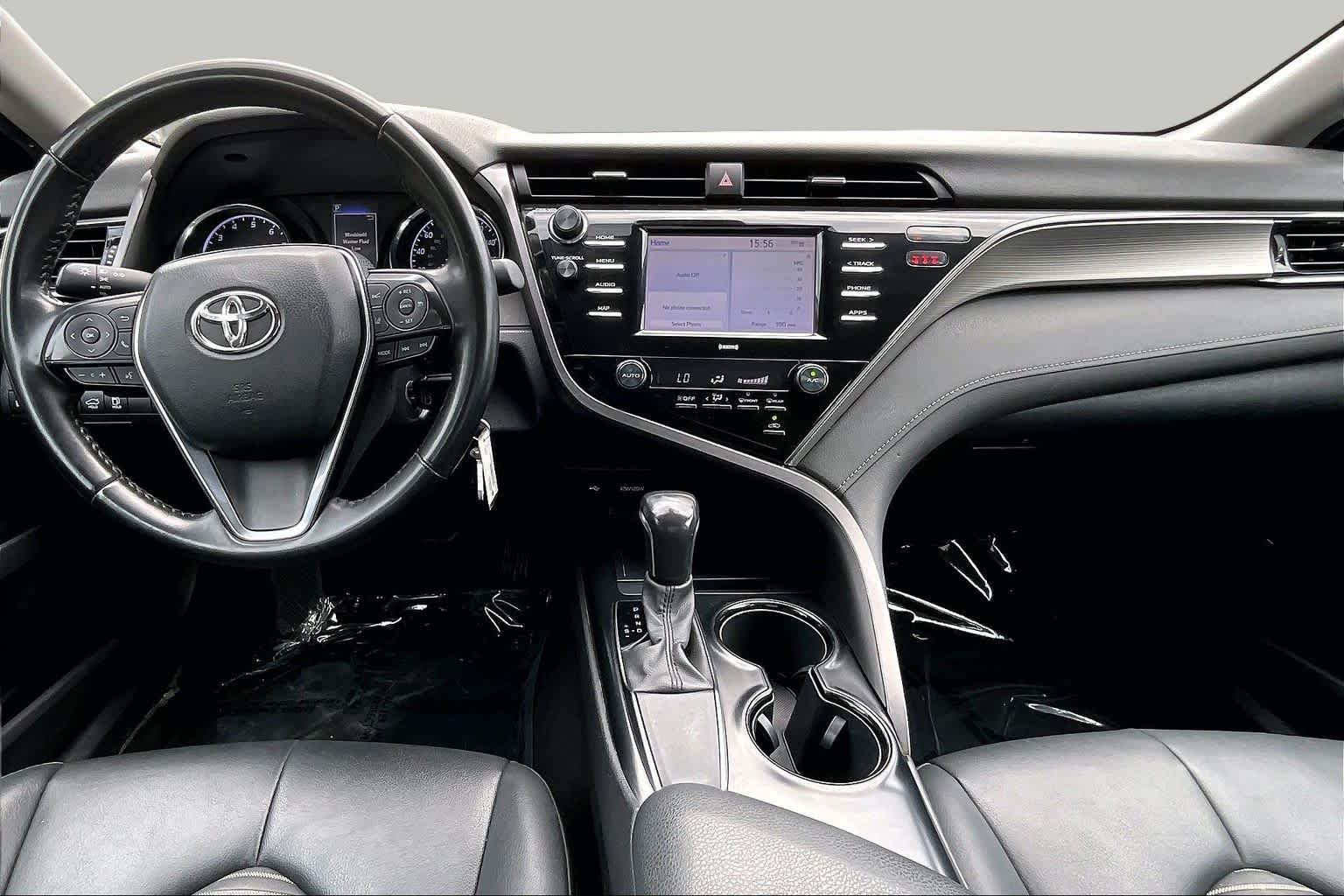 Used 2020 Midnight Black Metallic Toyota SE Nightshade image 15