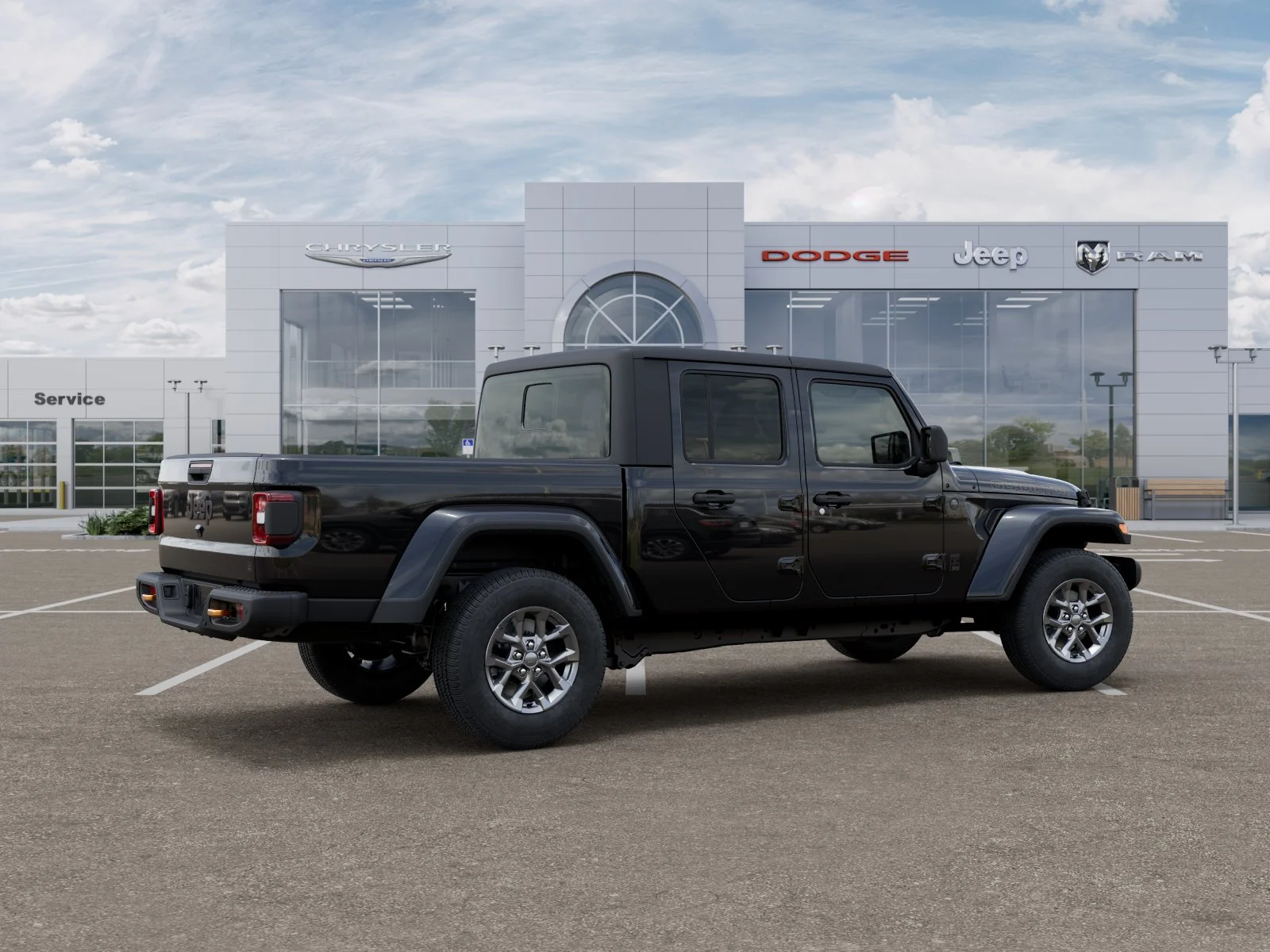 New 2026 Black Clear-Coat Exterior Paint Jeep 85th Anniversary Edition image 32
