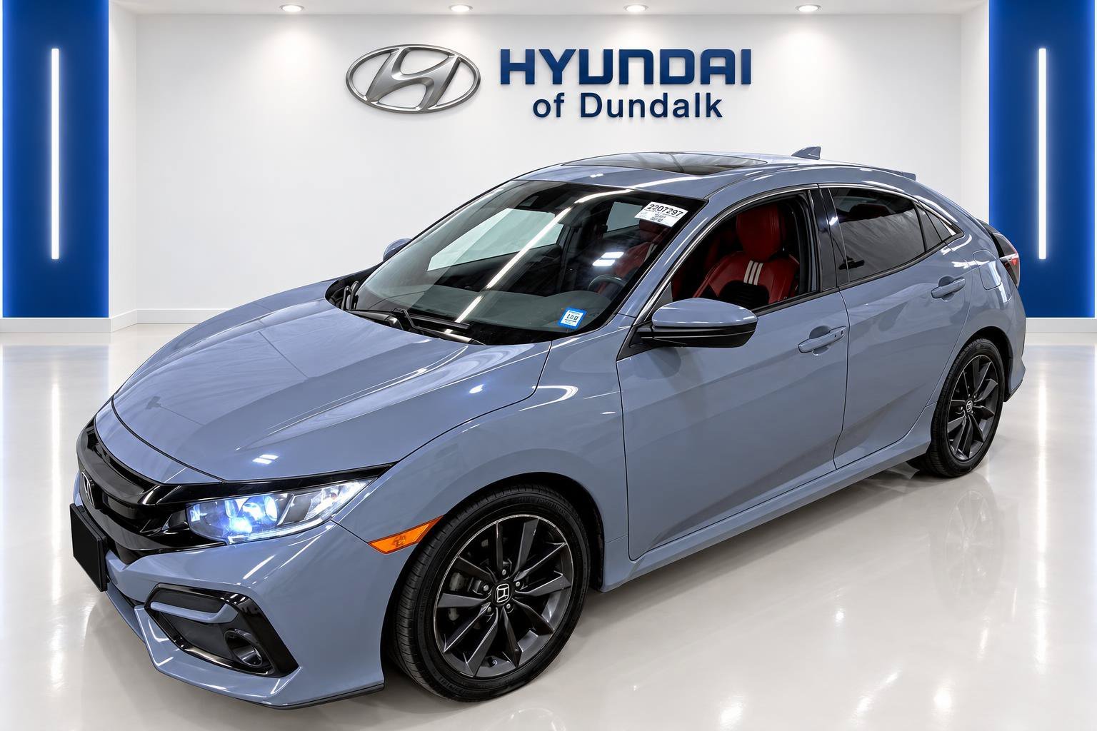 Used 2020 Gray Honda EX image 1