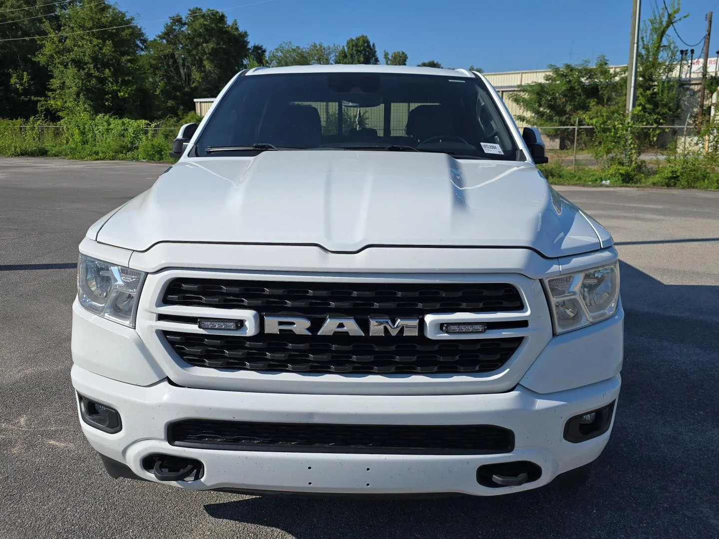 Used 2024 Bright White Clearcoat Ram Big Horn image 9