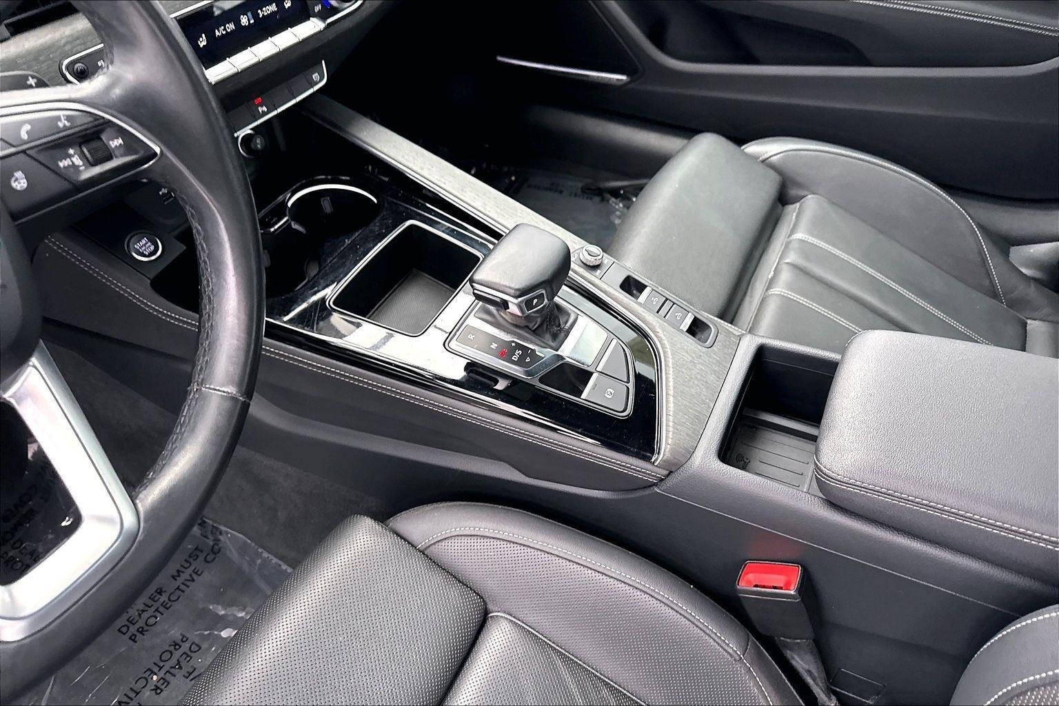 Used 2023 Glacier White Metallic/Black Roof Audi S line Premium Plus image 19