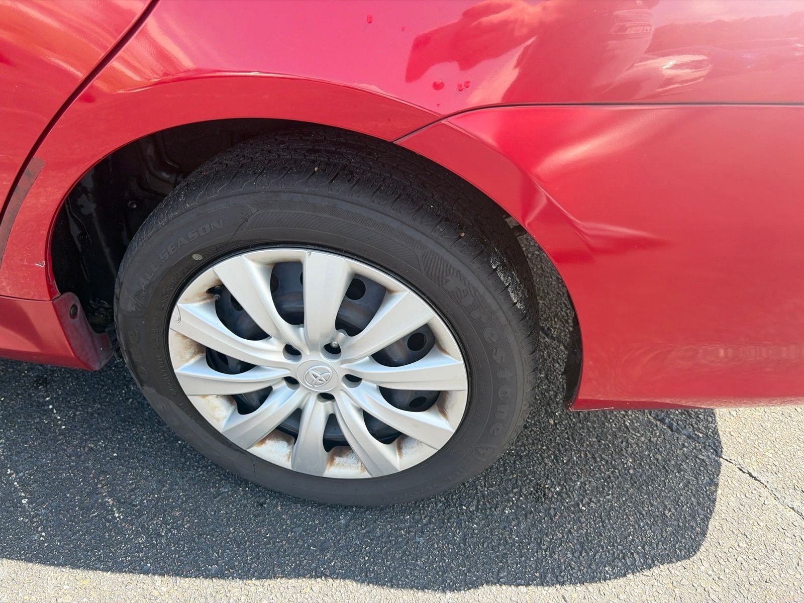 Used 2013 Red Toyota LE image 11