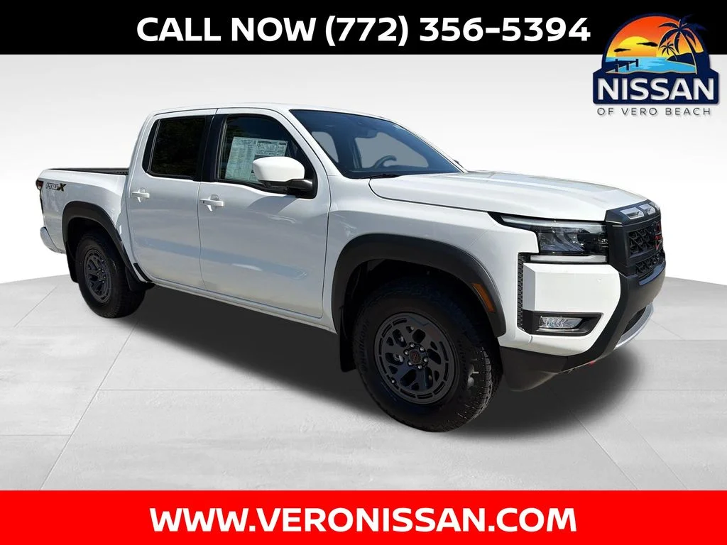 New 2026 Glacier White Nissan Crew Cab PRO-X® image 1