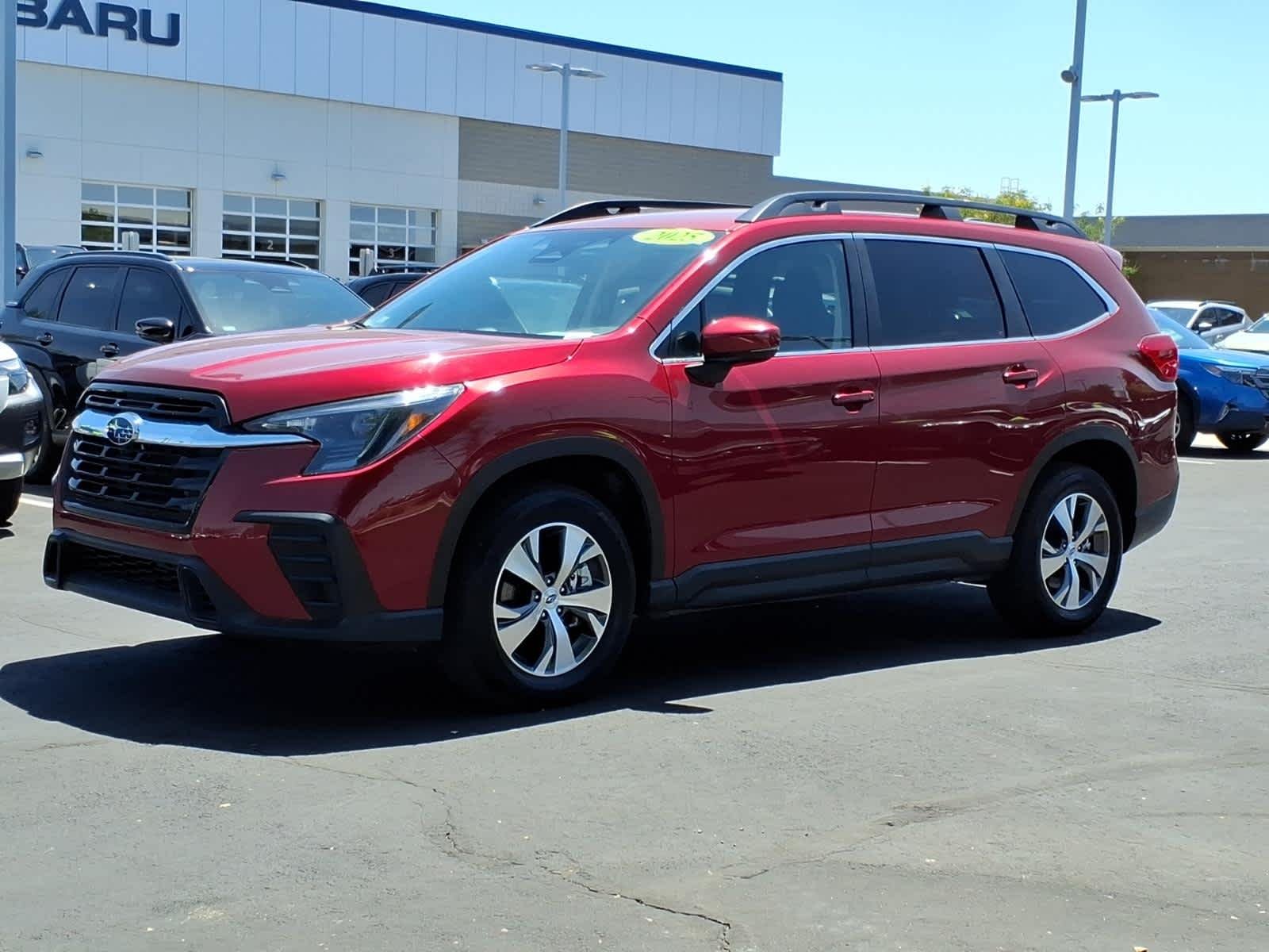 Certified Used 2025 Crimson Red Pearl Subaru Premium image 3