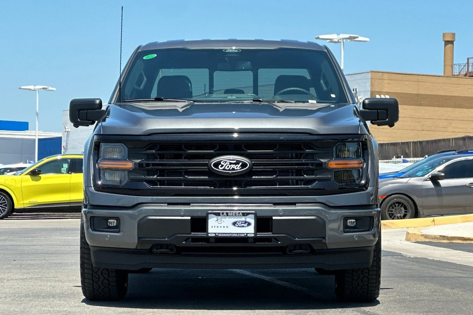 New 2026 Carbonized Gray Metallic Ford XLT image 8