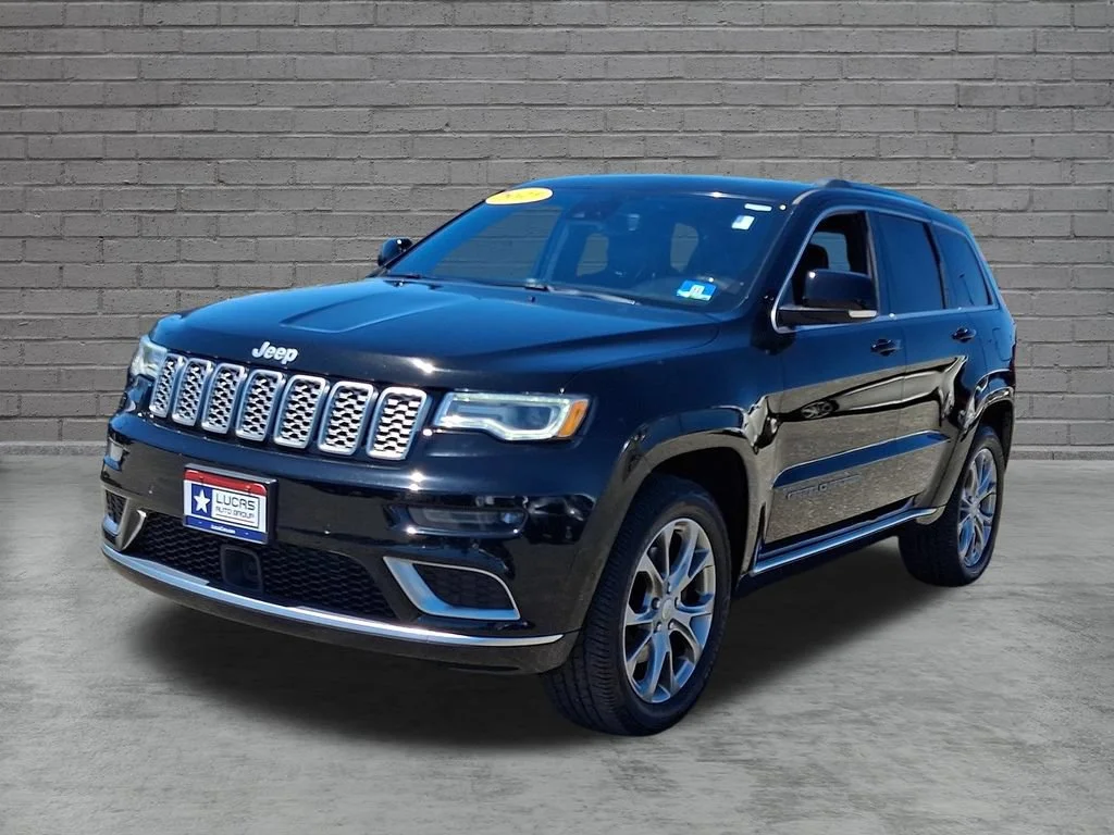 Used 2021 Diamond Black Crystal Pearlcoat Jeep Summit image 5