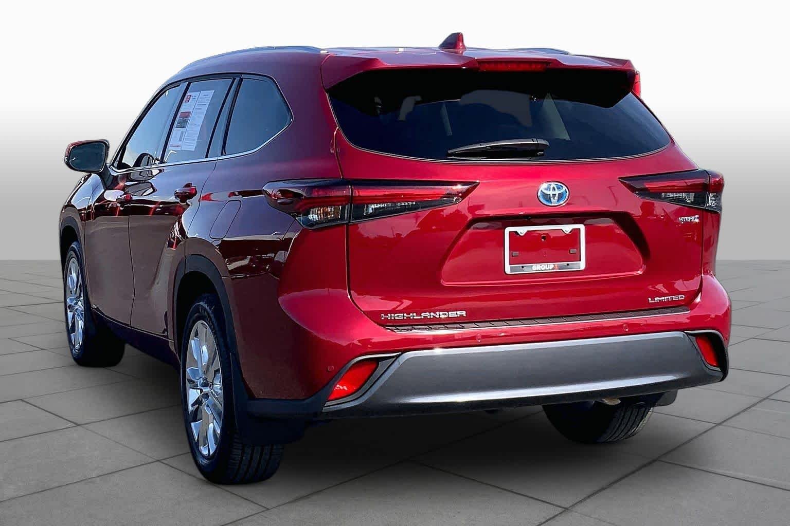 Used 2024 Ruby Flare Pearl Toyota Hybrid Limited image 12