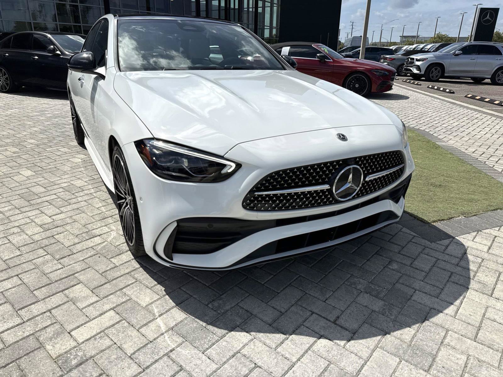New 2026 Polar White Mercedes-Benz C 300 Sedan image 8