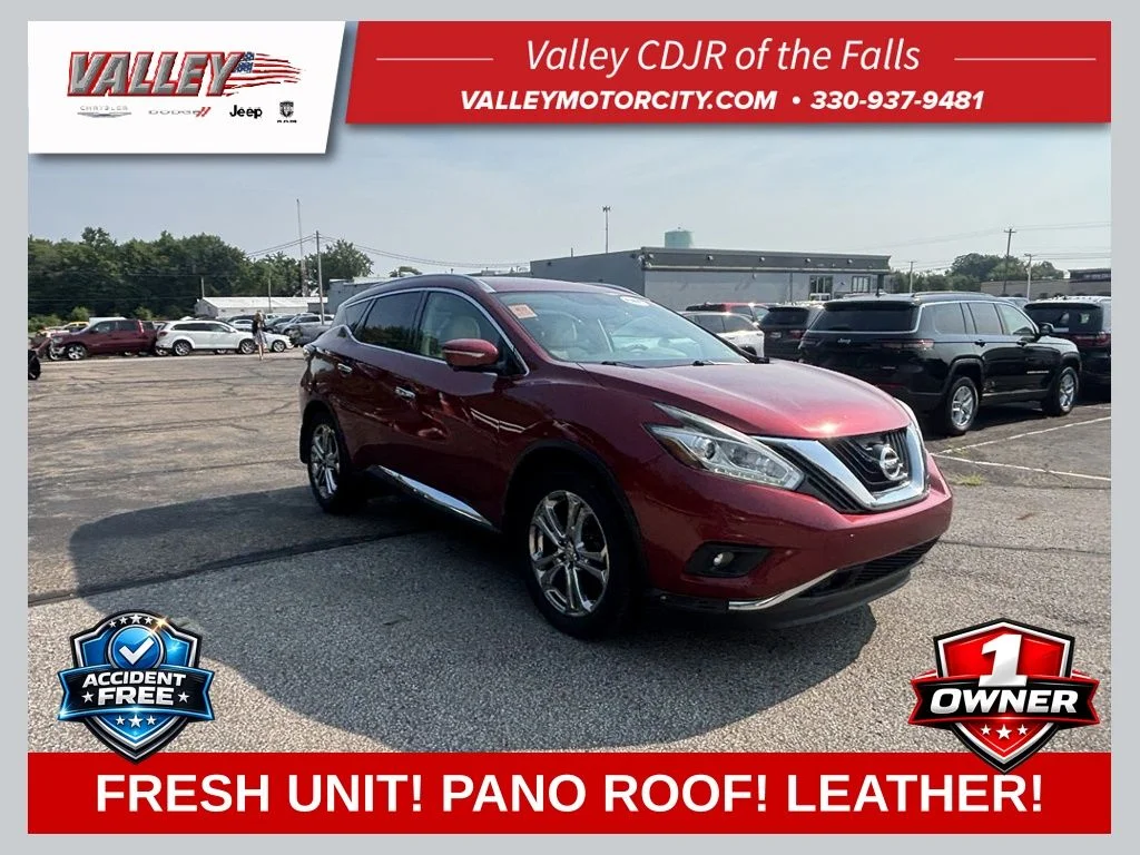Used 2015 Red Nissan Platinum image 1