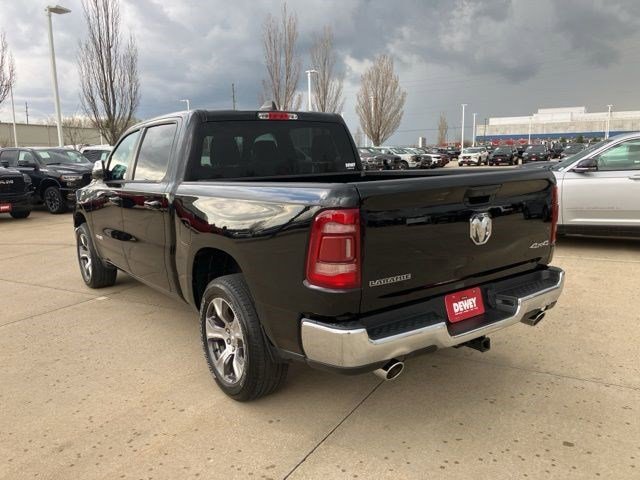 Used 2023 Diamond Black Crystal Pearlcoat Ram Laramie image 5