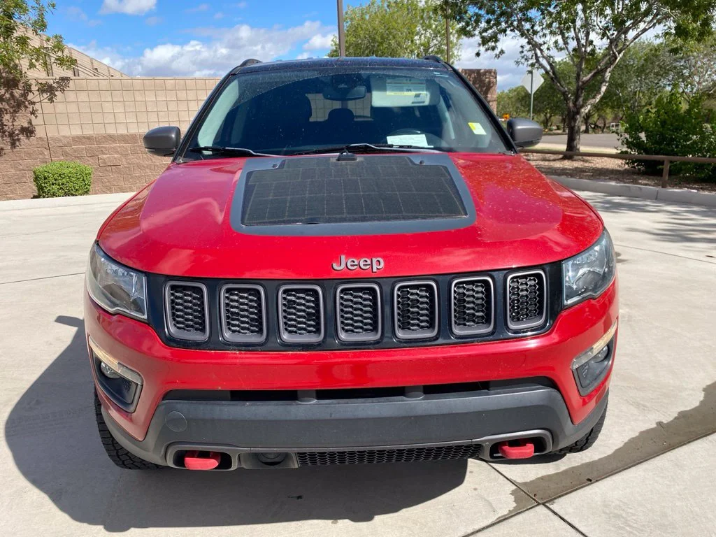Certified Used 2021 Red Jeep Trailhawk image 2