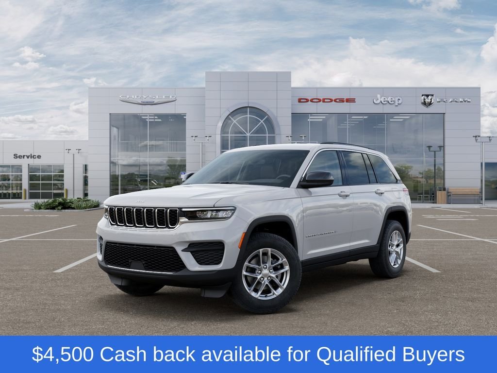 New 2026 Bright White Clear-Coat Exterior Paint Jeep Laredo image 1
