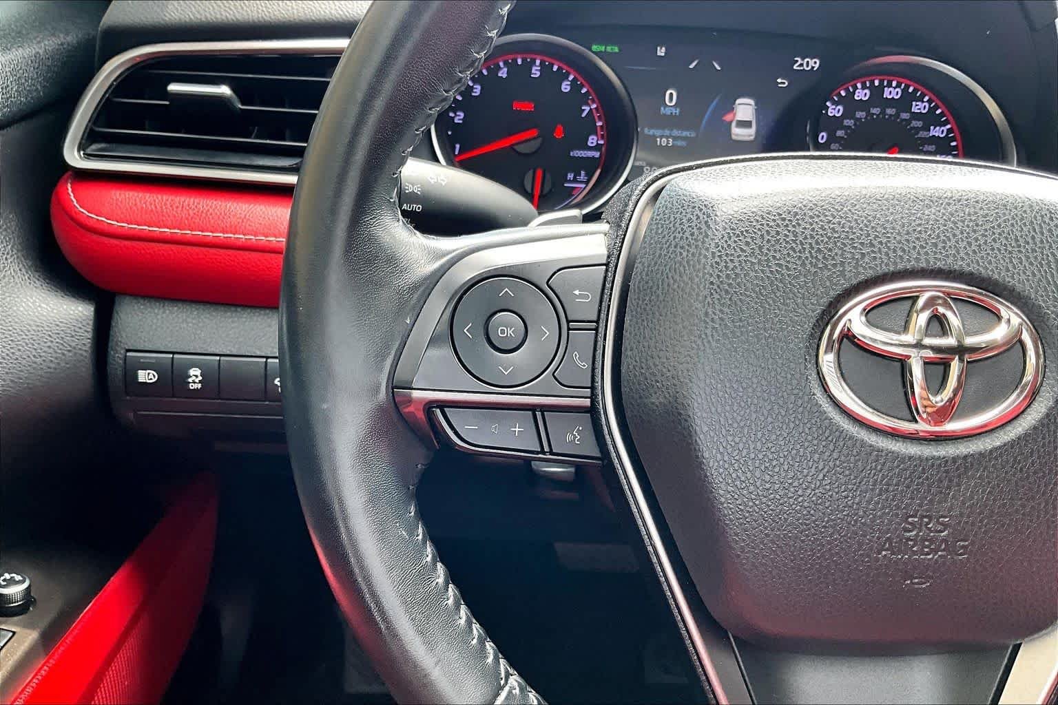 Used 2022 Celestial Silver Metallic Toyota XSE image 24