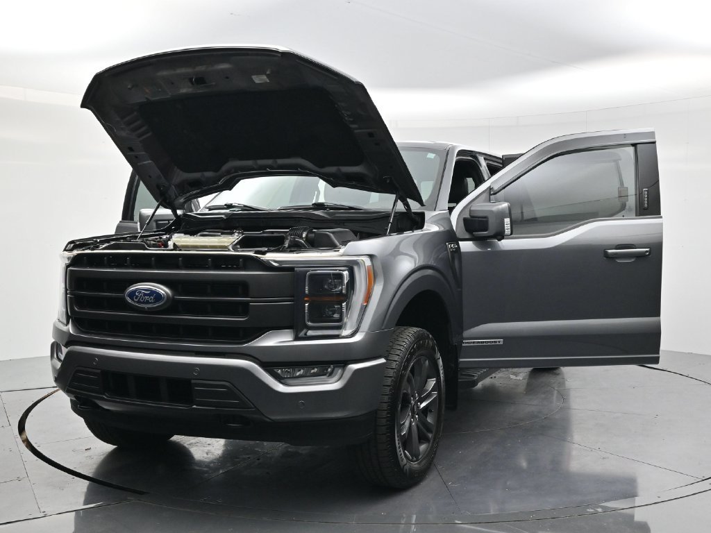 Used 2023 Gray Metallic Ford Lariat image 57