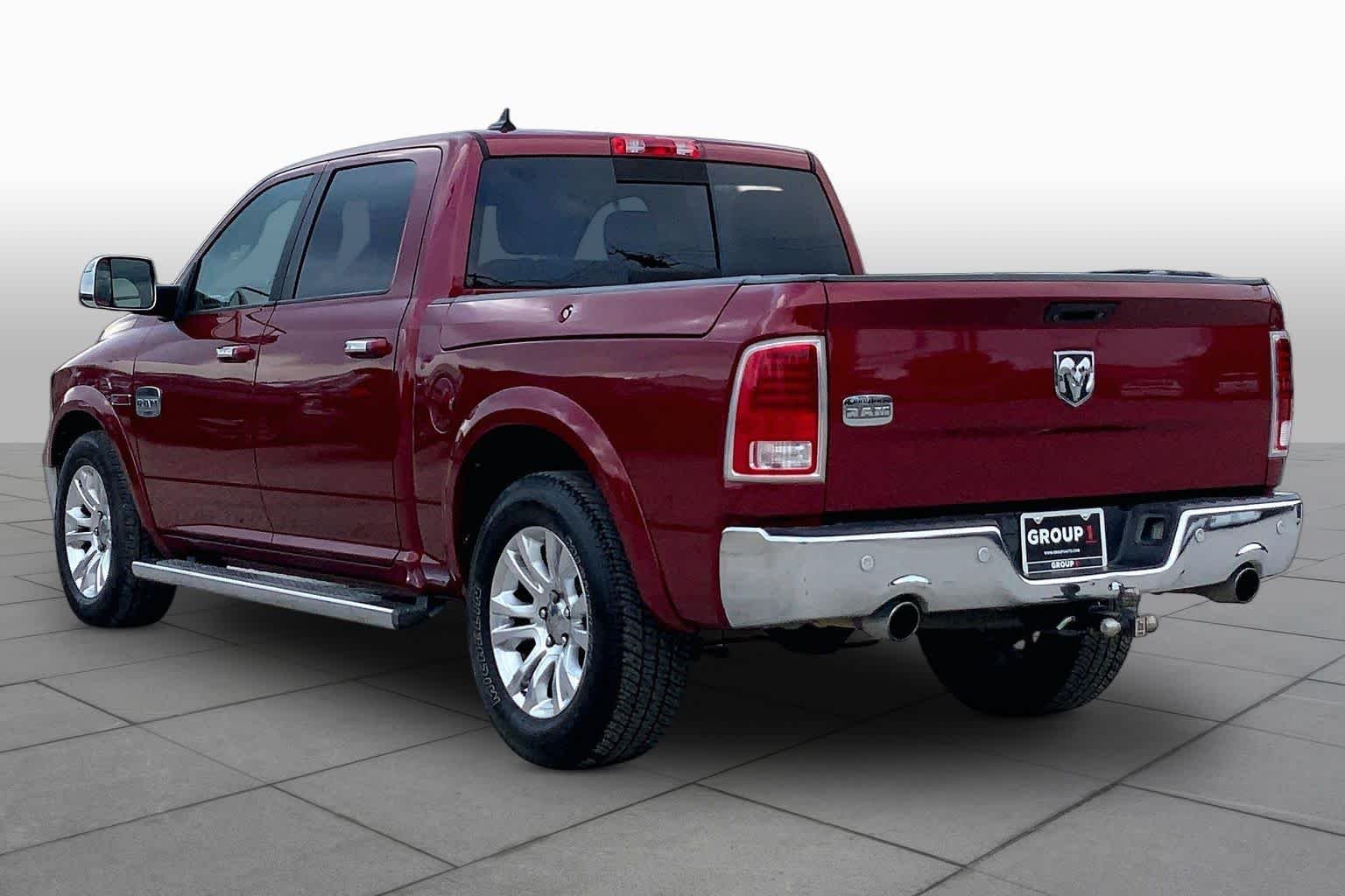 Used 2015 Deep Cherry Red Crystal Pearlcoat Ram Laramie Longhorn image 12