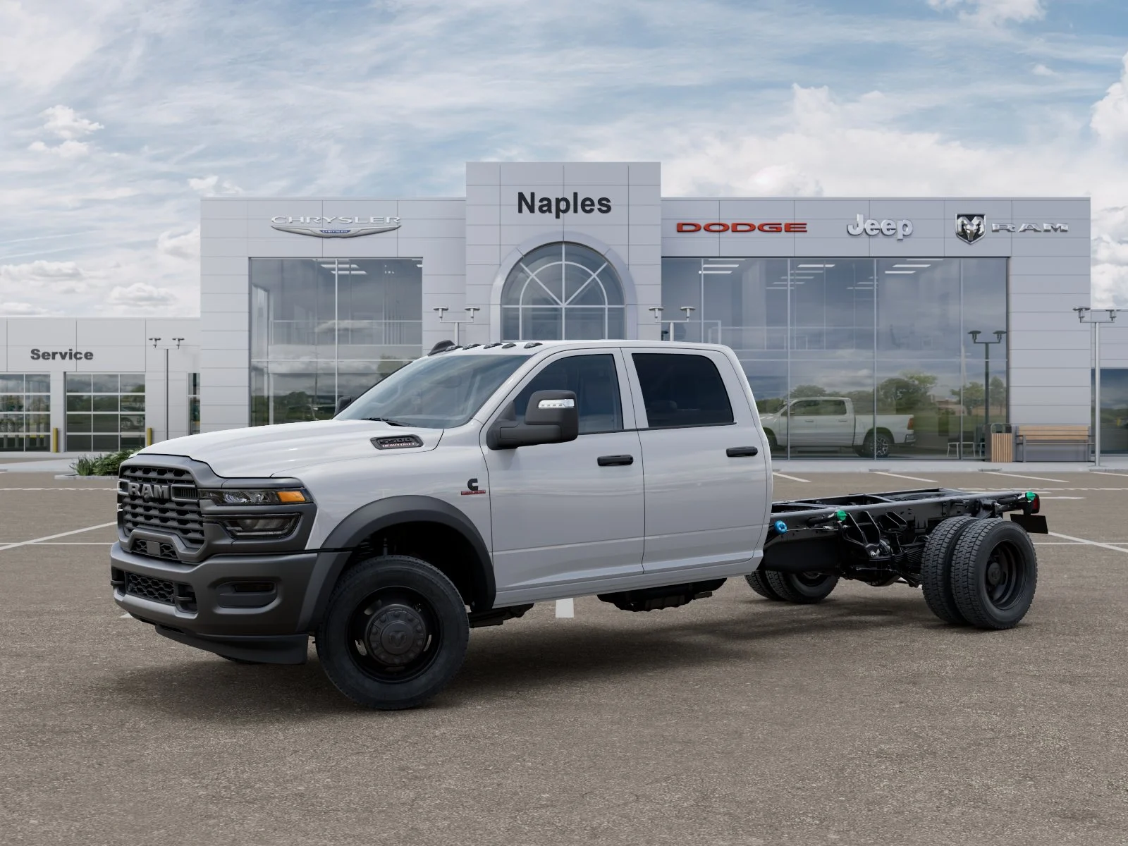 New 2026 Bright White Clear-Coat Exterior Paint RAM Tradesman image 28
