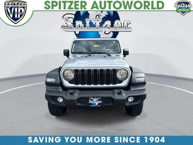 Used 2024 Silver Jeep Sport S image 3