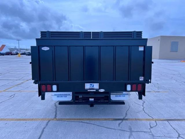 New 2025 OXFORD WHITE Ford XL 12ft Stakebed GVWR 14,000lbs w/Tommy Lift Gate image 4