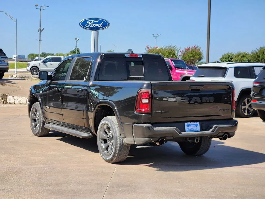 New 2026 Diamond Black Crystal Pearl-Coat Exterior Paint RAM Big Horn/Lone Star image 3