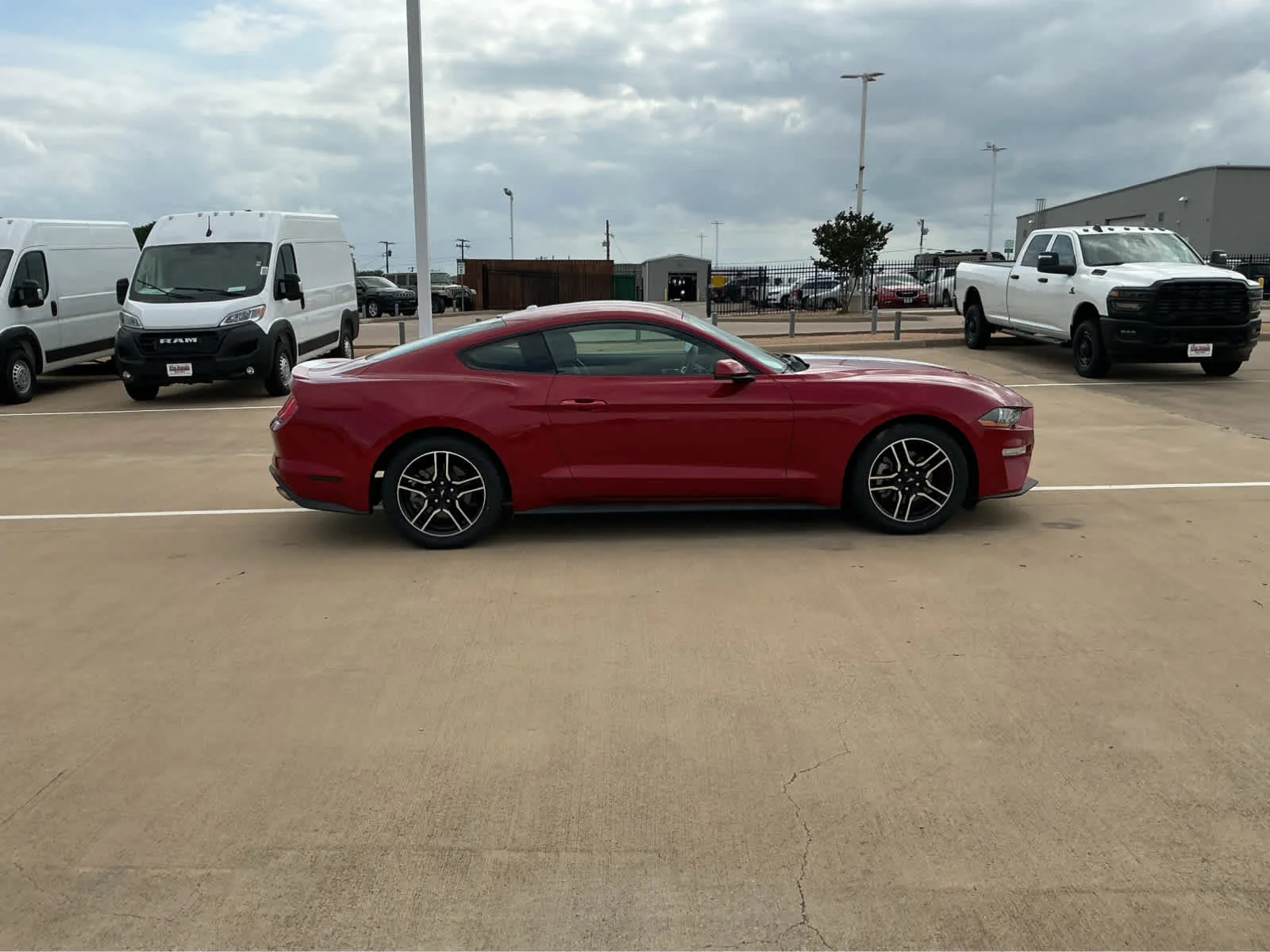 Used 2020 Rapid Red Metallic Tinted Clearcoat Ford EcoBoost Premium image 5