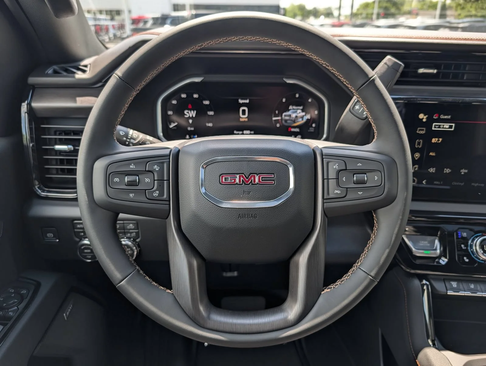New 2026 Summit White GMC AT4 image 8