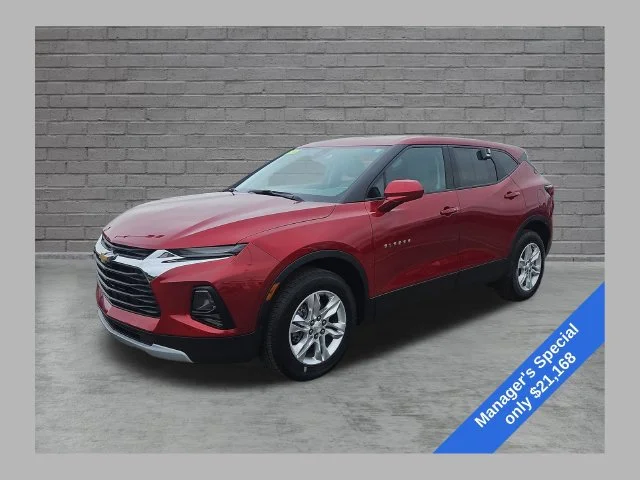 Used 2021 CHERRY RED TINTCOAT Chevrolet LT image 1