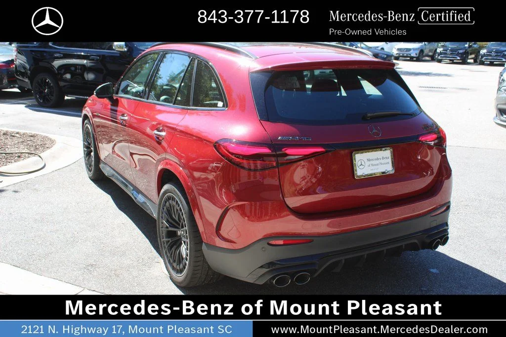 Certified Used 2025 MANUFAKTUR Patagonia Red Metallic Mercedes-AMG GLC 43 AMG® image 12