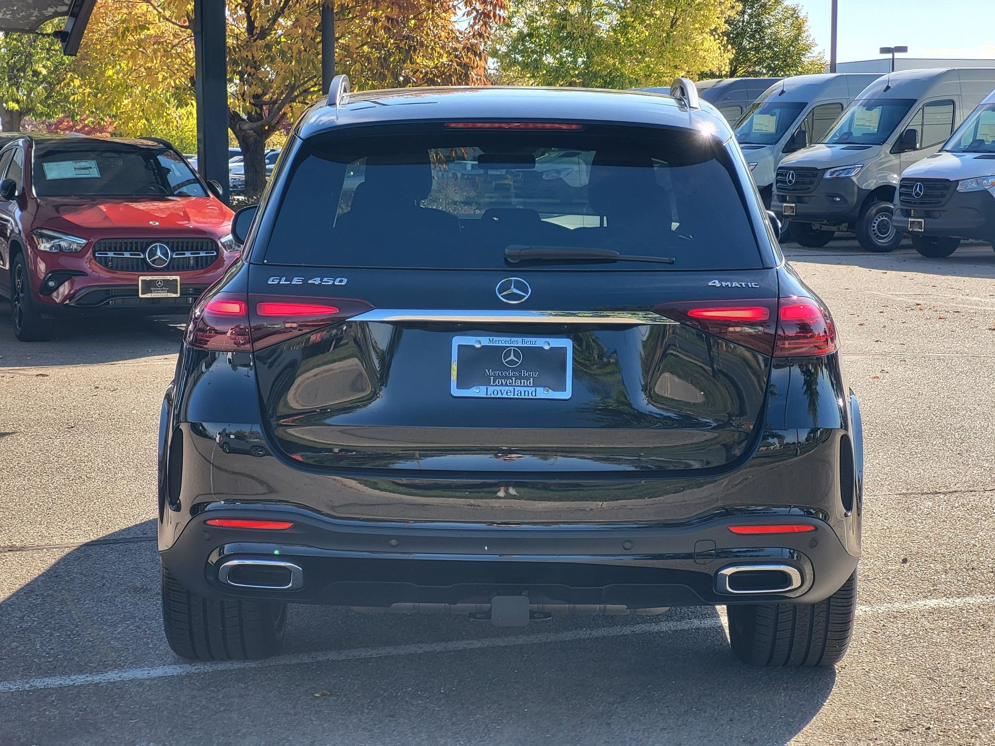 Certified Used 2025 Obsidian Black Metallic Mercedes-Benz GLE450 4MATIC® image 4
