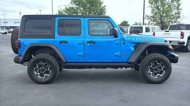 Used 2023 Jeep Wrangler 4xe Rubicon 4XE with VIN 1C4JJXR65PW587269 for sale in Paso Robles, CA