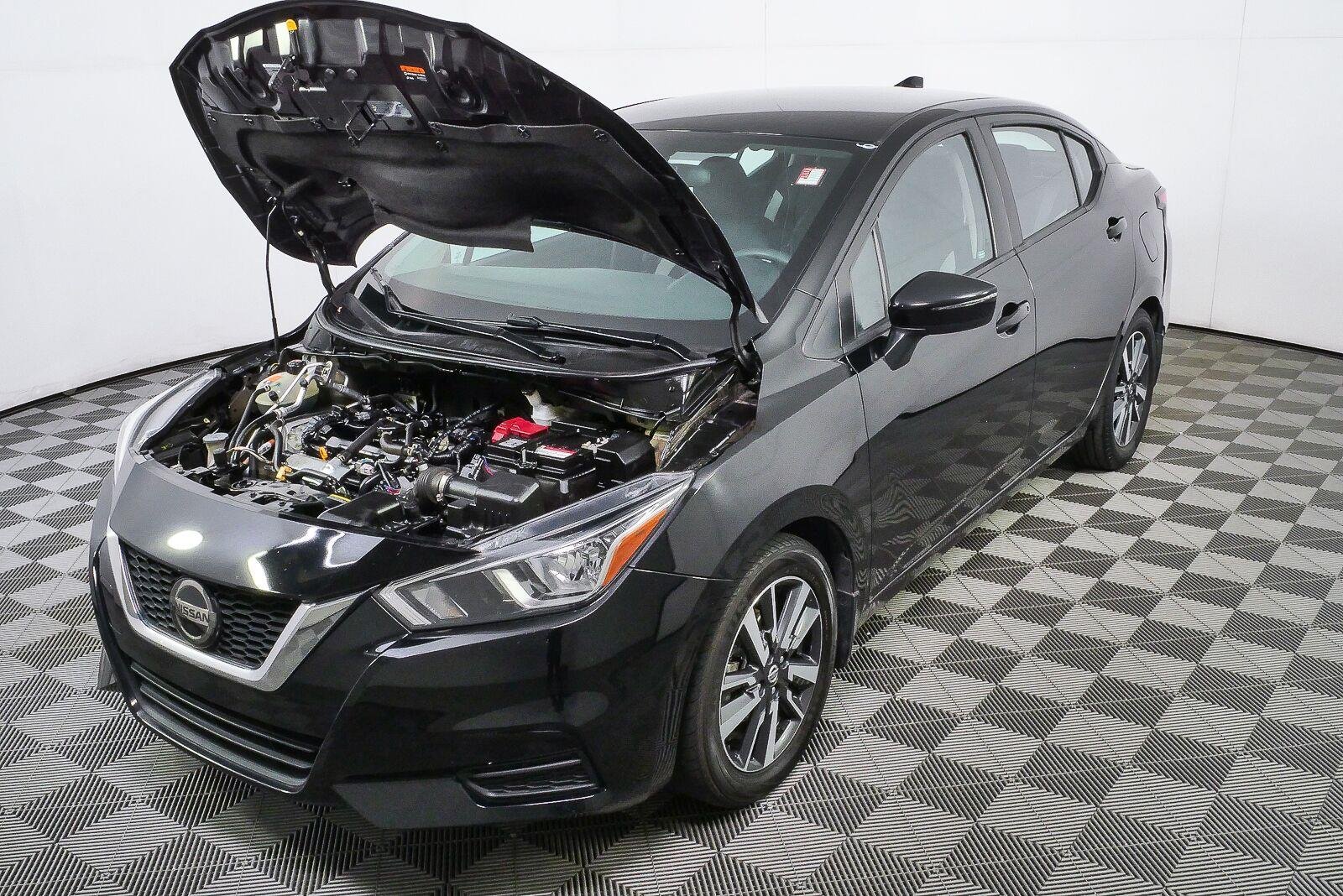 Used 2021 Super Black Nissan SV image 27