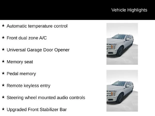 Used 2019 White Ford LARIAT image 12