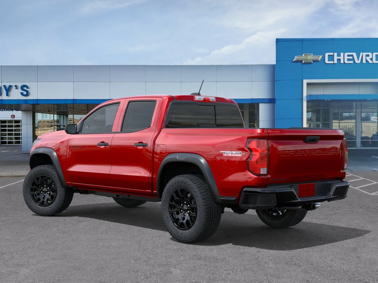 New 2026 Radiant Red Tintcoat Chevrolet Trail Boss image 3