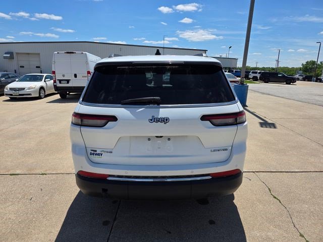 Used 2021 Bright White Clearcoat Jeep Limited image 6