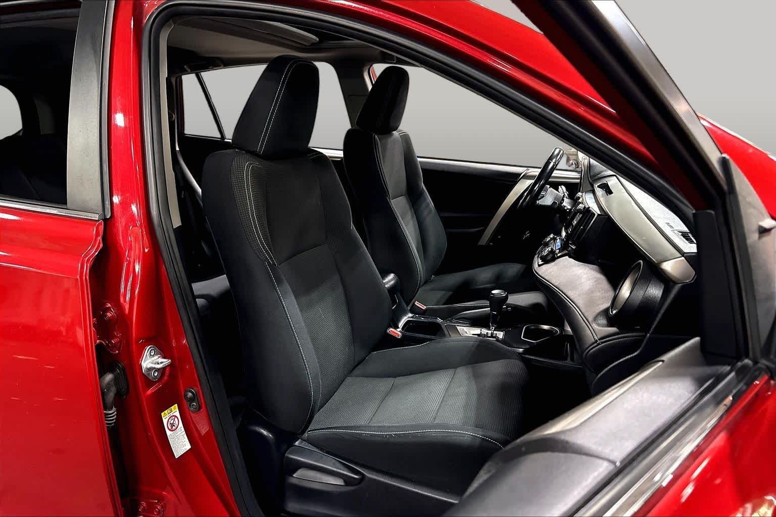 Used 2017 Barcelona Red Metallic Toyota XLE image 8