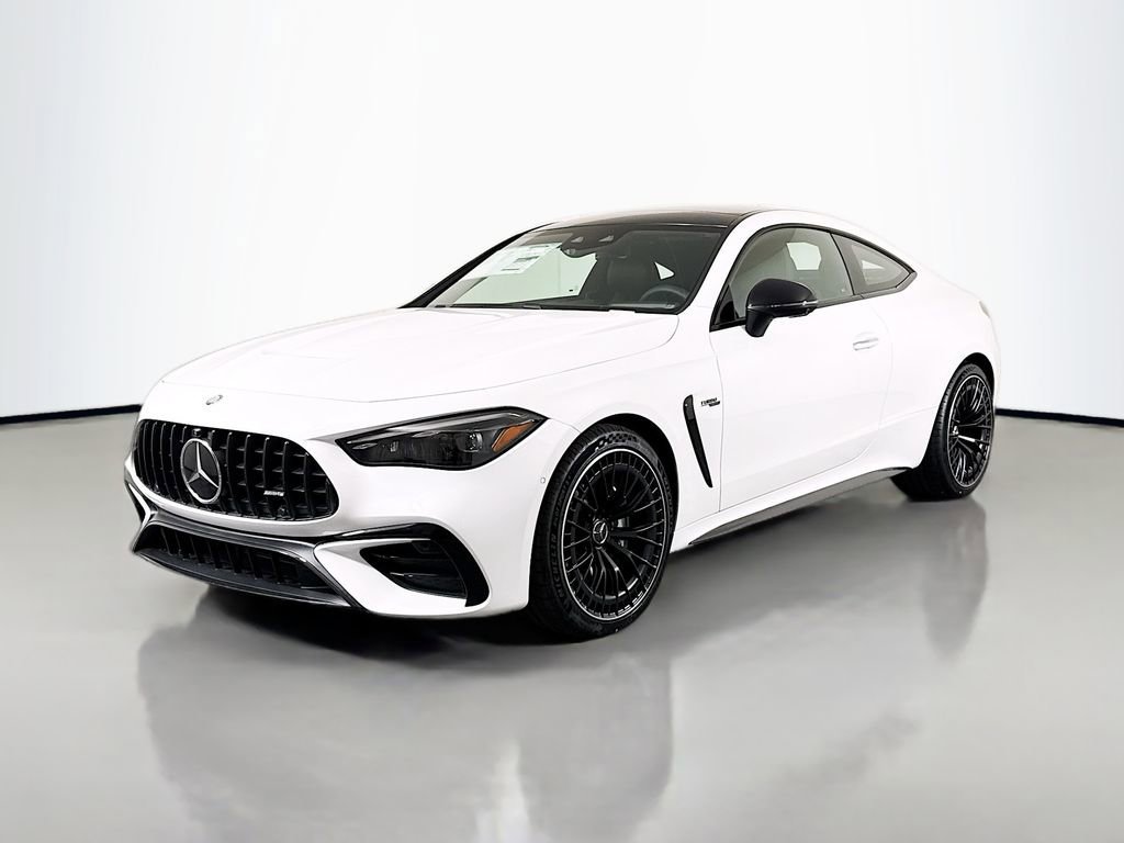 New 2026 MANUFAKTUR Moonlight White Metallic Mercedes-Benz AMG® CLE 53 4MATIC+ Coupe image 36