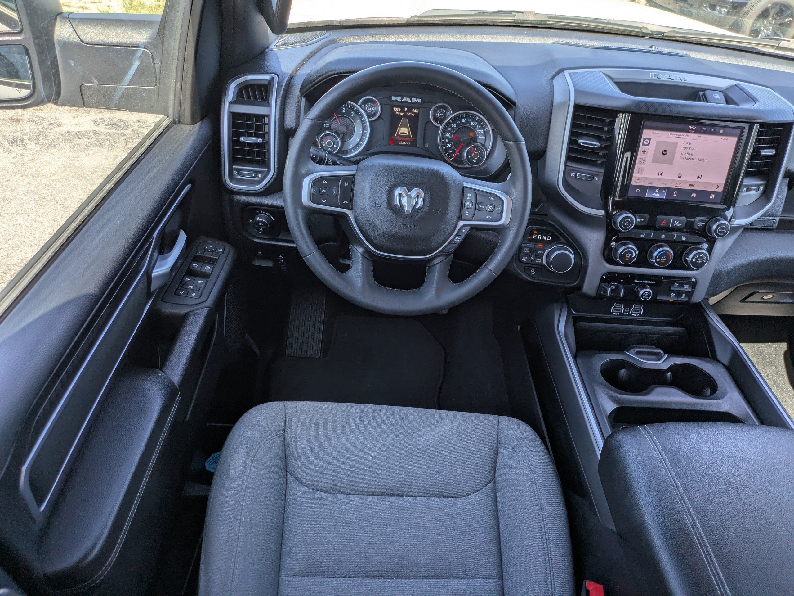 Used 2025 Bright White Clearcoat Ram Big Horn image 14