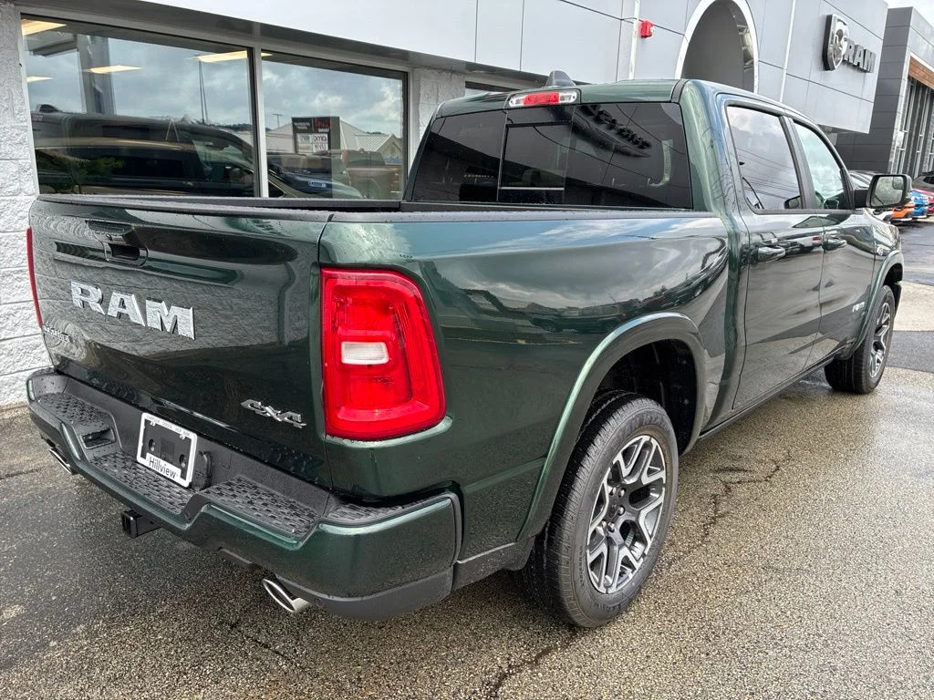 New 2026 Serrano-Green Metallic Exterior Paint RAM Laramie image 8